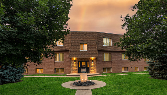 Twilight Front rainbow gold